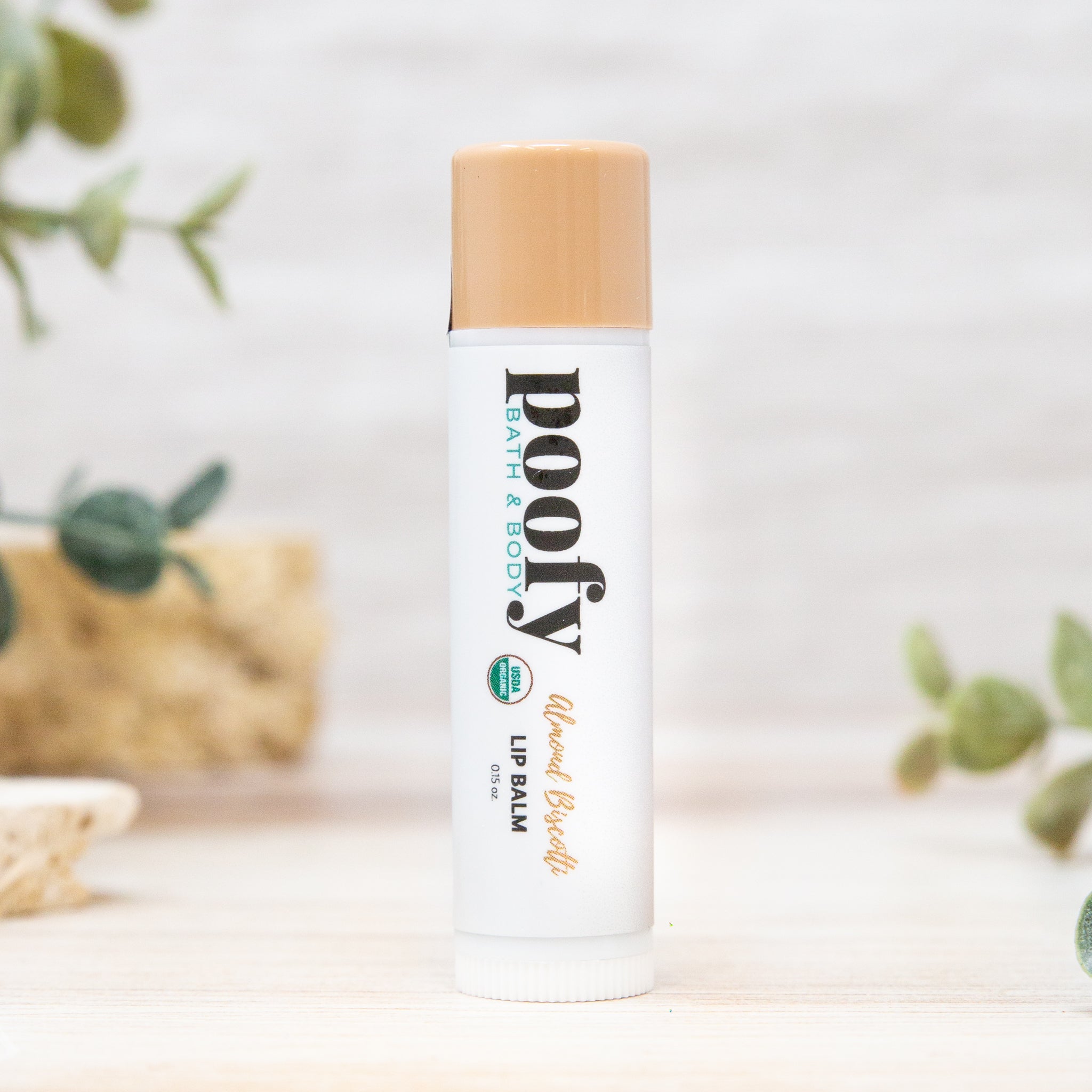 Almond Biscotti Lip Balm Organic Poofy Organics Almond Biscotti Lip Balm Organic Poofy Organics