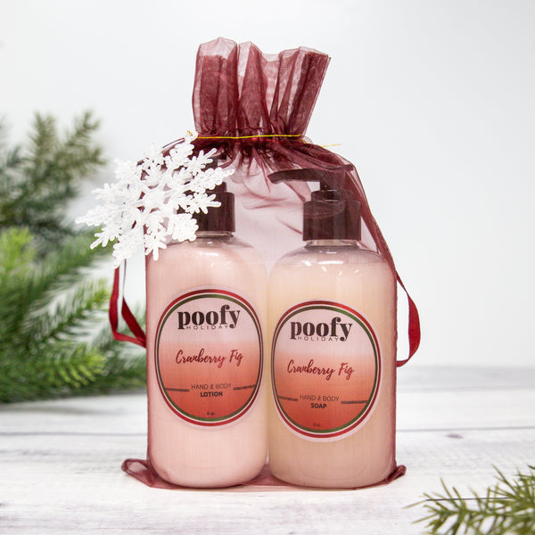 Cranberry Fig Soap & Lotion Gift Set