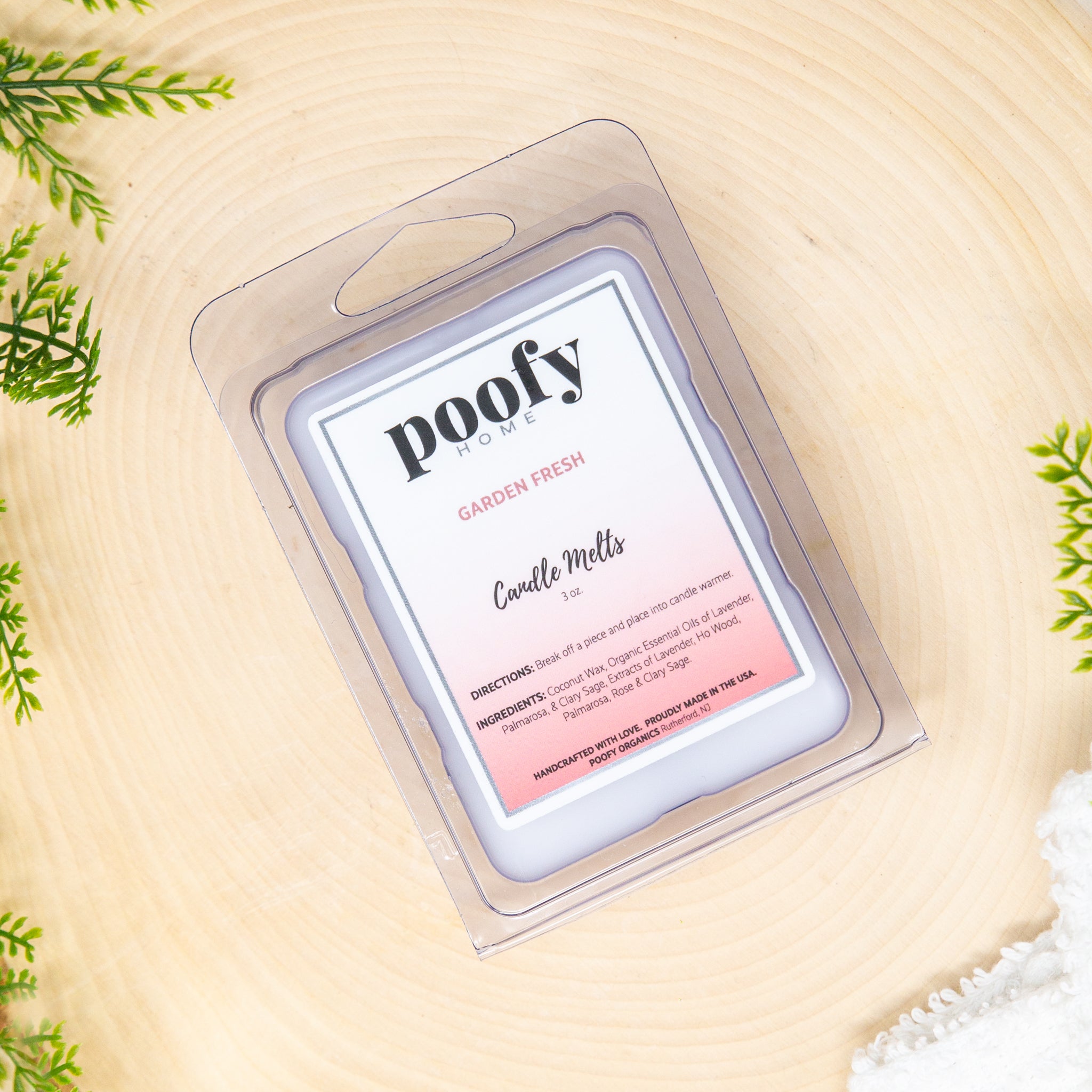 Garden Fresh Candle Melts – Poofy Organics