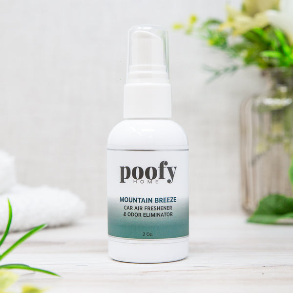plant car air freshener Mountain Breeze CAR Air Freshener & Odor Eliminator – Poofy Organics