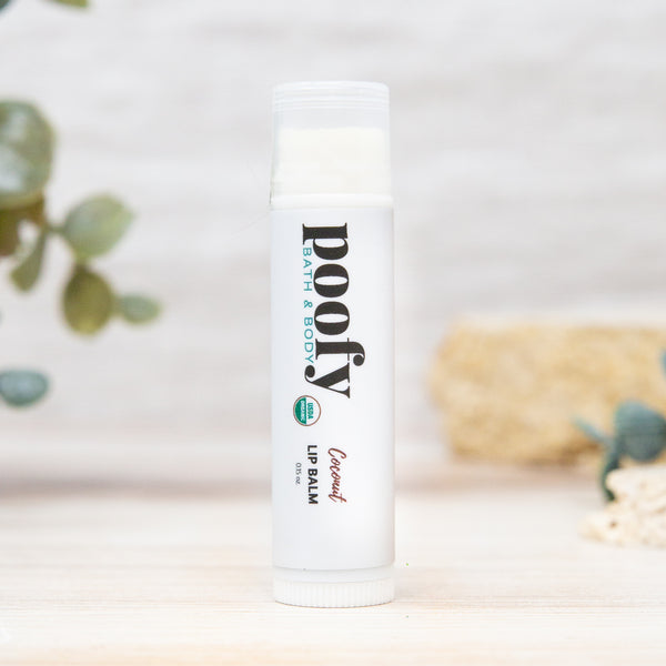 Coconut Lip Balm Organic Poofy Organics Coconut Lip Balm Organic Poofy Organics