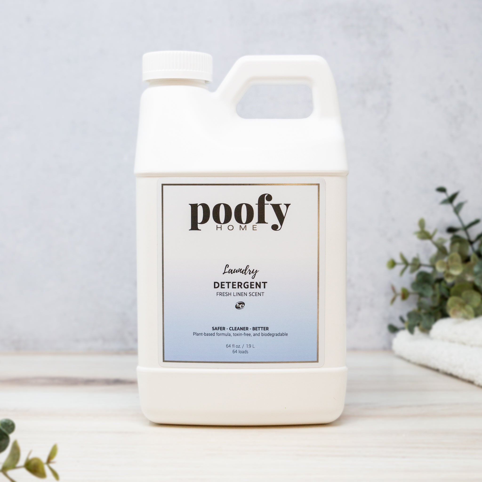 Laundry Detergent - Fresh Linen – Poofy Organics