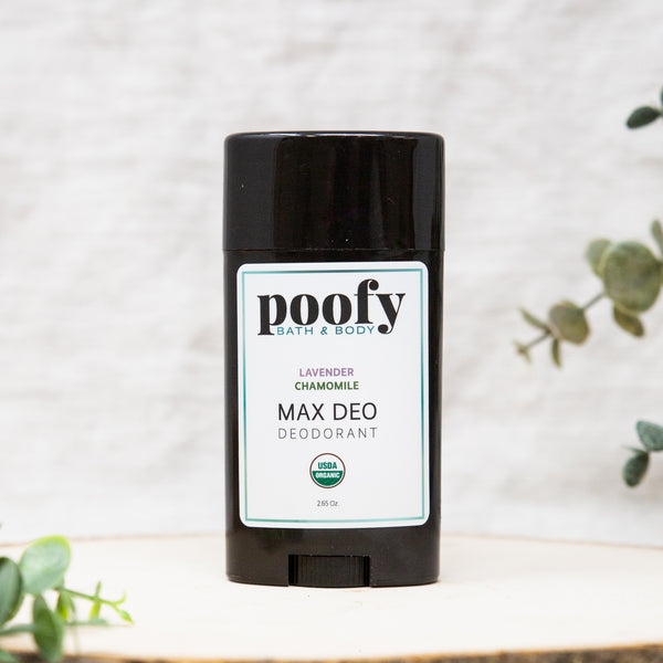 MAX DEO Lavender Chamomile Deodorant Organic