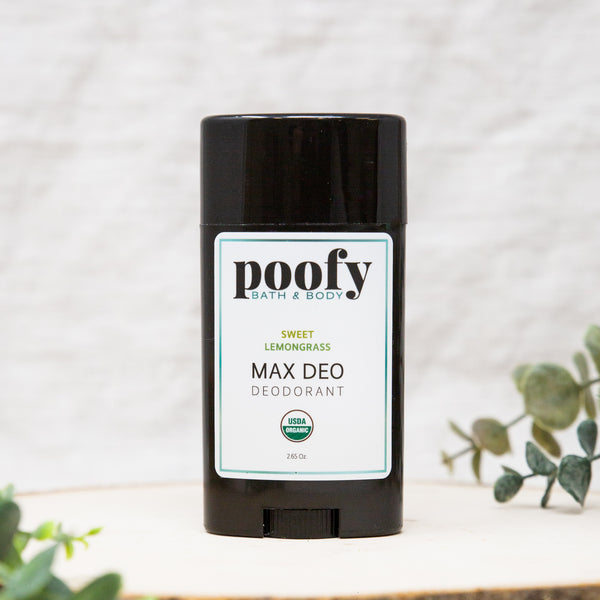 MAX DEO Sweet Lemongrass Deodorant Organic